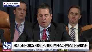 Nunes Claims Impeachment Process 'In Search Of A Crime"