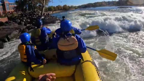 Extreme White Water Rafting in the Chattahoochee River