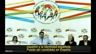 2023 M06 07 Maduro será candidato en España