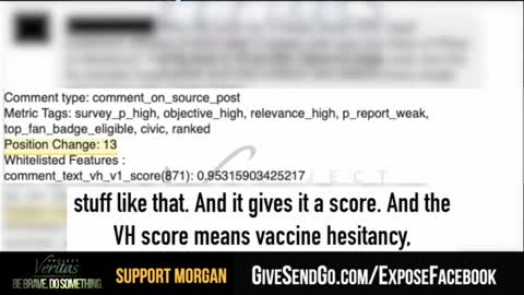 PROJECT VERITAS - Facebook 'tried to censor posts about vaccine hesitancy, internal memos