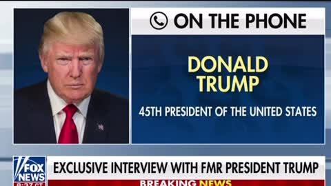 President Donald J Trump - full interview on Hannity.