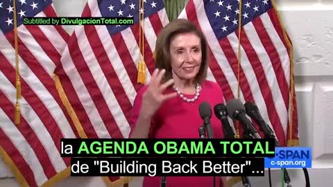 Pelosi: "We have to address the OBAMA agenda" 🤔