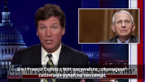 Tucker Carlson: Dlaczego Biden zamknął dochodzenie w sprawie pochodzenia COVID? | Napisy PL