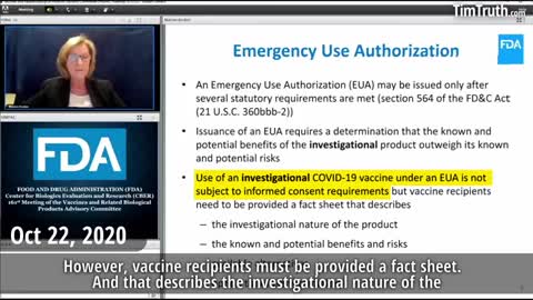 PFIZER CONFESSES: C19 VACCINE FORMULA CHANGED AFTER TRIALS. FDA COLLUDED TO SKIP TESTS (TRIS/ PBS)