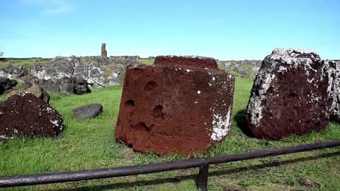 The Discovery of Hidden Underground Bodies of the Easter Island Head Statues