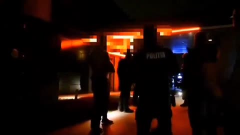 Andrew Tate and Tristan Tate being arrested by Romanian authorities