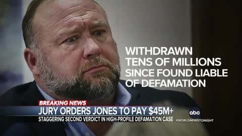 Alex Jones ordered to pay $49 million in Sandy Hook defamation trial