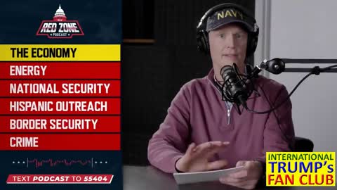 Interviewed by Senator Rick Scott on his new podcast NRSC Red Zone
