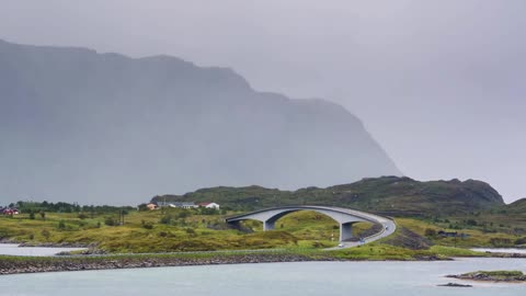 raw lofoten bridges rossoystraumen