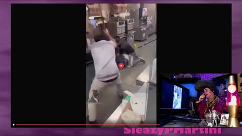 Street justice at an Indian Convenience store (That's called whoopin' yo ass)