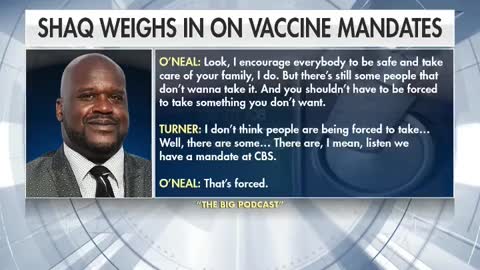 NBA legend Shaquille O'Neal speaks out against vaccine mandates