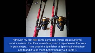 Buyer Feedback: Penn Spinfisher VI Spinning Fishing Reel
