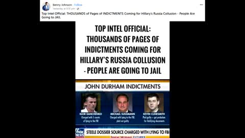 Benny Johnson with FOX News Indictments Coming