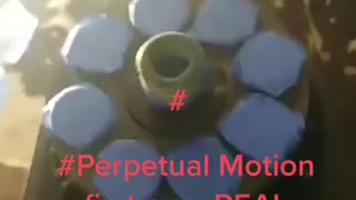 Real free clean perpetual motion device