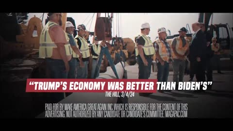 Bidenomics! DJT ad.