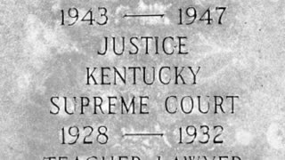 Kentucky Republican Governor Simeon Willis – "a gentle soul, honest in all his dealings"