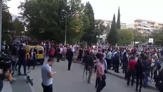 Protesti u Mostaru protiv izbora Zeljka Komsica