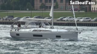 Beneteau Sail Boat Light Cruise Up To Lake Huron