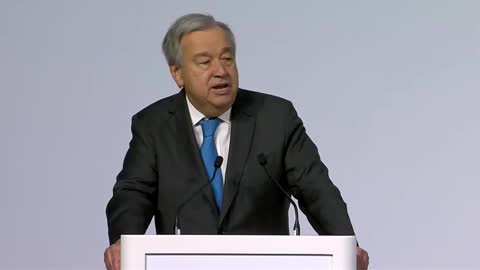 UN chief: World now faces an "ocean emergency"