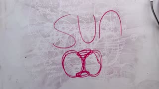 Sun: The word in hieroglyphics