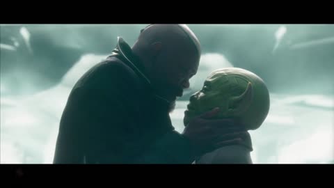 Nick Fury Kisses His Wife and Leaves Earth Again Secret Invasion Episode 6 Finale