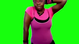 Apple Store Girl Dancing | Green Screen