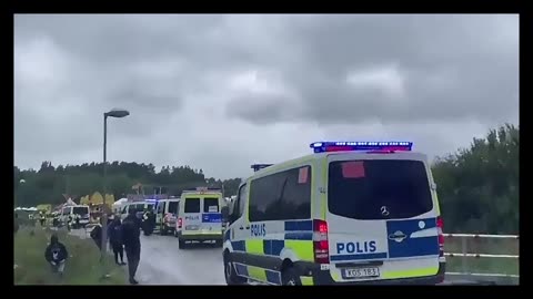 Migrants riot at the Eritrean festival in Stockholm Sweden🚨🚨🚨