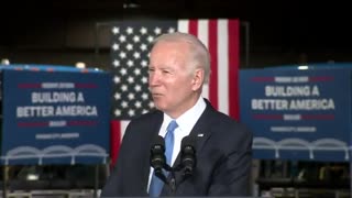 Biden: "We're making progress. We're gonna keep at it to ensure the American people are paying their fair share for gas."