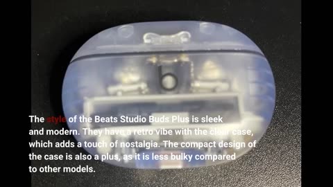 Beats Studio Buds + True Wireless Noise Cancelling Earbuds, Enhanced Apple & Android Compatib...