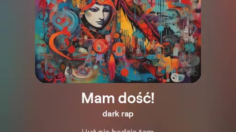 4f2 - Mam dość! - dark rap - tekst Ewa Lipka, śpiew i muzyka SI/AL 🎵 - 11.06.2024 rok