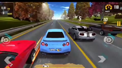 Racing car, life car racing, tirfic car racing, game