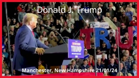 Donald Trump in New Hampshire, USA