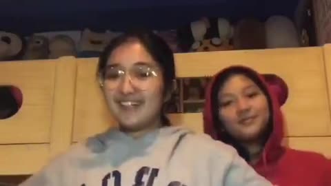 Dancing with my sister in TikTok