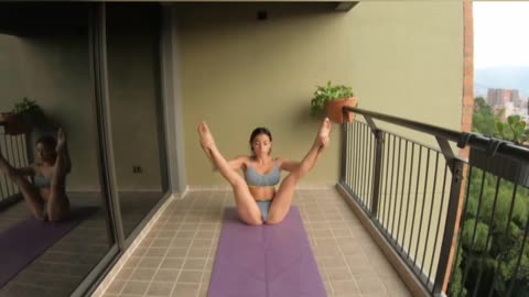 yoga slow motion