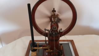 1895 Otto Vertical Gas Engine Built by Phil L #stationaryengine #builtnotbought #engineering