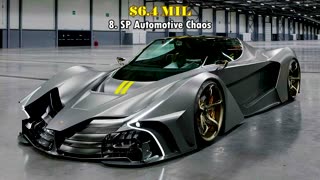 10 Most Expensive Cars 2024