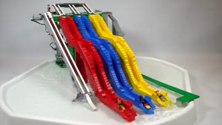 I Built a LEGO Water Slide!-Build It with Bricks
