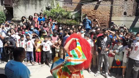 Majipa Lakhe Dance #indrajatra