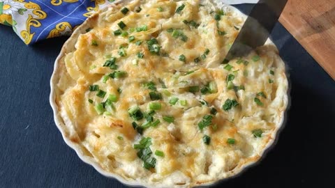 This is Very Delicious. A Potato Dish that Will Be a Tasty Dinner for the Whole Family.