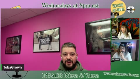 PEACE News & Views Ep109 with guest Jesse Lavoie