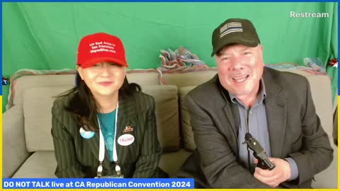 DO NOT TALK Live at CA Republican Convention 2024 with the future mayor of San Francisco, ELLEN ZHOU