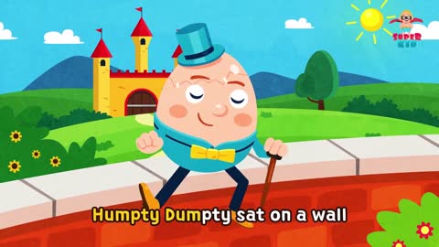 HUMPTY DUMPTY NURSERY RHYMES FOR KIDS