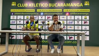Rueda de prensa Atlético Bucaramanga