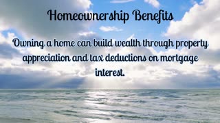 Homeownership Benefits