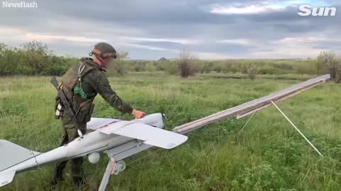 Russian troops 'blitz Ukrainian targets' with hurricane rockets
