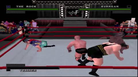 WWF Attitude PS1_ Stable match #3