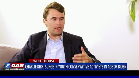 Charlie Kirk: Surge in youth conservative activists in age of Joe Biden