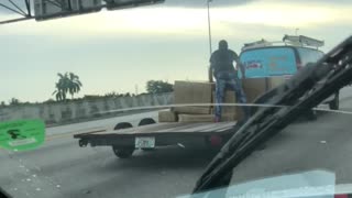 Strange Way to Secure a Load