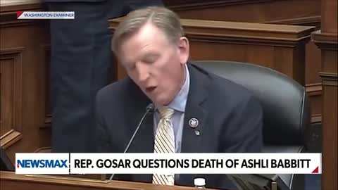Congressman Gosar Grills Rosen on the Ashley Babbitt murder at the US CAPITOL