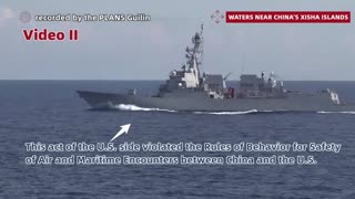 China releases clip of 'provocative' actions by USS Ralph Johnson